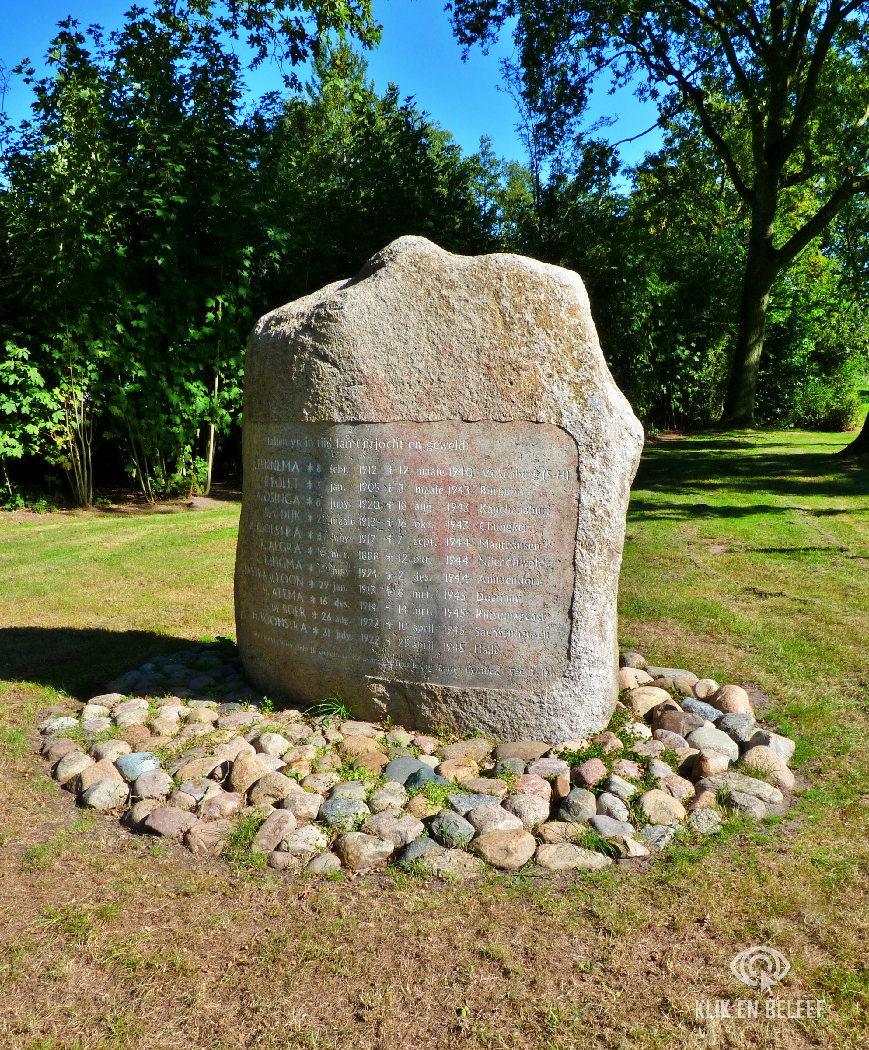 Oorlogsmonument Rinsumageest_Klik en Beleef_uitgelichte afbeelding